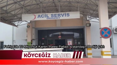 Fethiye'de 70 Milyonluk Kantin İhalesi Patladı: Vatandaşın Dediği Çıktı