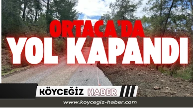 SON DAKİKA: Ortaca’da Heyelan! Kışla-Boğaz Mevkii Trafiğe Kapatıldı