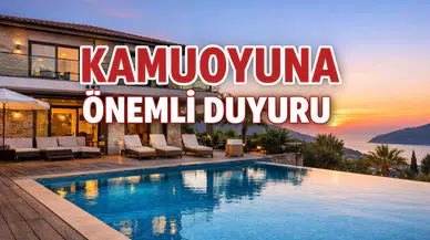 Villa Turizmi İçin Acil Çözüm Çağrısı: