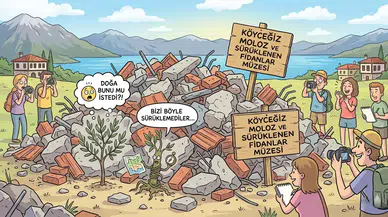 Köyceğiz’in Yeni "Modern Sanat" Müzesi: Molozlar ve Mücadeleci Fidan