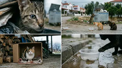 Köyceğiz’de Soğuk ve Islak Bir Çığlık: Patili Dostlarımız Bize Bakıyor