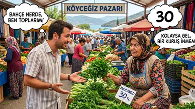 Köyceğiz Pazarı’nda Bir Maydanoz Diplomasisi