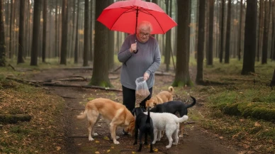 Ormanın Kırmızı Şemsiyeli Meleği: Bir İstanbul Hanımefendisi