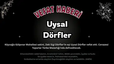 Köyceğiz'de Uysal Dörfler Hayatını Kaybetti