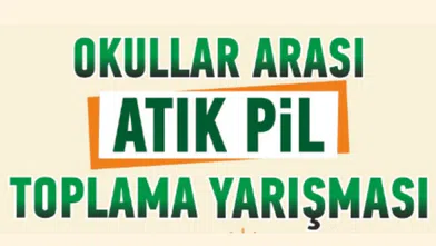 Fethiye'de Okullar Arası Atık Pil Toplama Yarışması Başlıyor