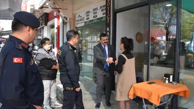 Köyceğiz Kaymakamı Mert Kumcu esnaflarla bir araya geldi