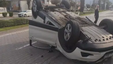 Marmaris’te Otomobil Takla Attı: Hatipirimi Mahallesi'nde Korkutan Kaza!