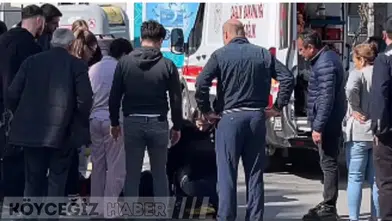 Milas Sanayi Caddesi’nde Trafik Kazası: Motosikletli Yaralandı