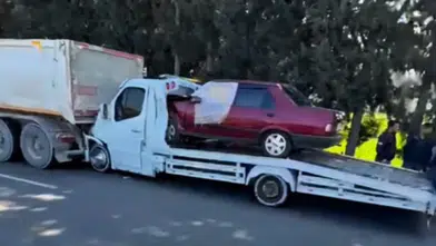 Milas-Bodrum Yolunda Feci Kaza: Çekici Tıra Arkadan Çarptı!