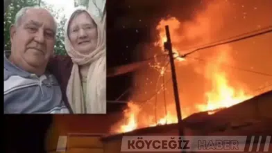Yatağan'da Yangın Faciası: Kasap Çifti Alevlerin Arasında Can Verdi!