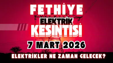 Fethiye'de Planlı Elektrik Kesintisi: Nereler Etkilenecek?