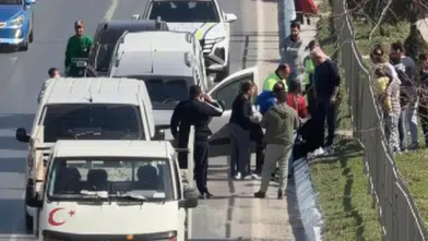 Milas 23 Nisan Bulvarı’nda 5 Araç Birbirine Girdi