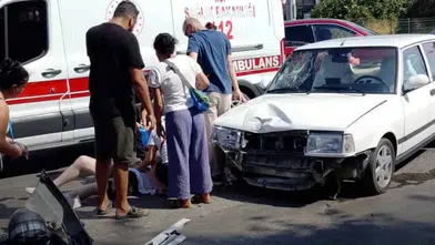 Fethiye'de Feci Kaza: Otomobil ve Motosiklet Çarpıştı