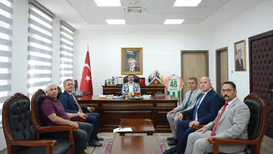 Muğla Gençlik Spor Müdüründen Köyceğiz Kaymakamına Ziyaret