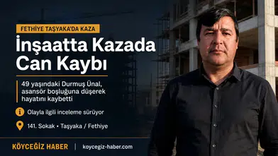 İnşaatta Asansör Boşluğuna Düşen Adam Öldü