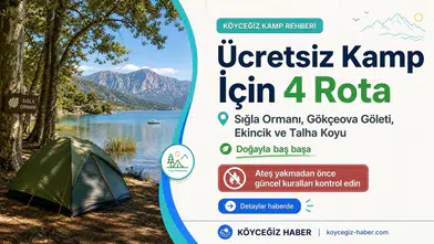 Köyceğiz Ücretsiz Kamp Alanları Çadır Ve Karavan Rehberi