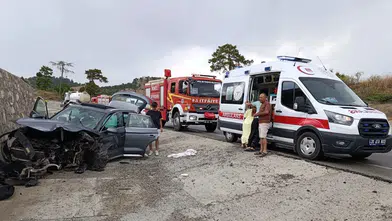 Denizli'de Trafik Kazası 2 Kişi Hayatını Kaybetti!