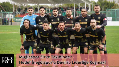 Muğlaspor Şampiyonluk Yolunda: Yarın Sahasında İnegölspor'u Konuk Ediyor!