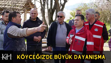 Köyceğiz'de Büyük Dayanışma: Ahmet Aras ve Ali Erdoğan Sahadaydı!