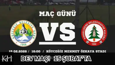 TÜM KÖYCEĞİZ STADA! Belediyespor sezonun ikinci maçına çıkıyor