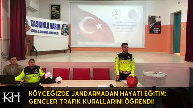 Köyceğiz'de Jandarmadan Hayati Eğitim: Gençler Trafik Kurallarını Öğrendi!