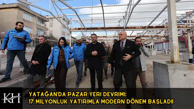 Yatağan'da 17 Milyonluk Yatırım : Pazar Yeri Sil Baştan Yenileniyor!