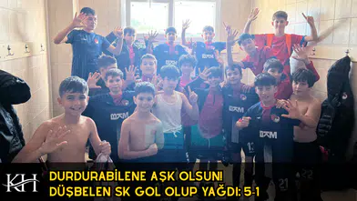 DURDURABİLENE AŞK OLSUN! Düşbelen SK gol olup yağdı: 5-1