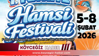 Fethiye'de Muhteşem Hamsi Festivali : Selçuk Balcı Konseri Ücretsiz