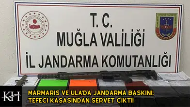Jandarmadan Ula ve Marmaris'te Eş Zamanlı Tefecilik Operasyonu