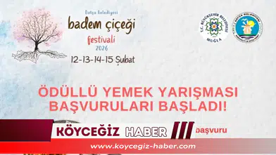 Datça'da Ödüllü Yemek Yarışması : Bademli Lezzetler Yarışacak