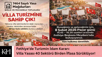 Fethiye’de Turizmin İdam Kararı: Villa Yasası 40 Sektörü Birden İflasa Sürüklüyor!