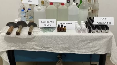 Köyceğiz'de yılbaşı öncesi kaçak alkol operasyonu 3 gözaltı