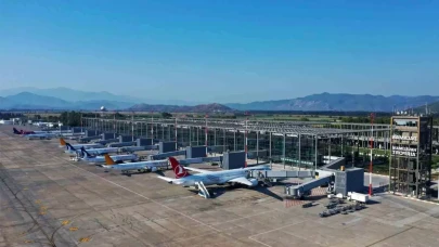 Dalaman Havalimanı Eylül Ayında 852 Bin Yolcuya Hizmet Verdi