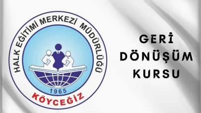 Köyceğiz Halk Eğitim’de Geri Dönüşüm Kursu: Atık Kağıttan Aksesuar Yapımı Başlıyor