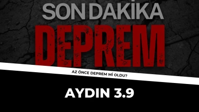 Aydın’da Deprem mi Oldu? Ege Denizi Didim Açıklarında 3.9 Büyüklüğünde Sarsıntı – 29 Ekim 2025