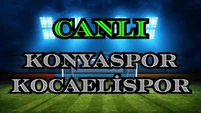 Konyaspor Kocaelispor maçı nereden izlenir? Konyaspor Kocaelispor CANLI hangi kanalda, nasıl izlenir?