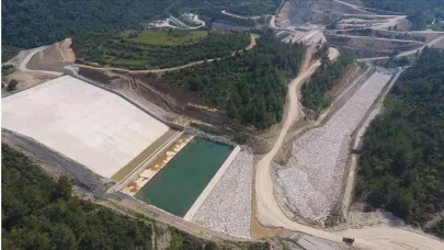 Girme Barajı’nda Su Tutulmaya Başlandı