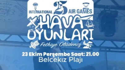 Fethiye Ölüdeniz Hava Oyunları Festivali 25. Kez Gökyüzünü Renklendirecek