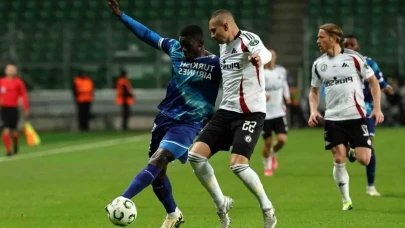 Samsunspor, Legia Varşova Deplasmanında İlk Yarıyı 1-0 Önde Kapattı | UEFA Konferans Ligi