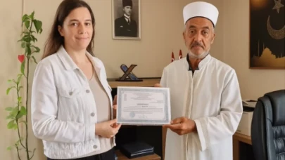 Ukraynalı Vladlena Ortaca’da Müslüman Oldu: Kelime-i Şehadet Getirdi