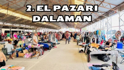 Dalaman’da 2. El Pazarı Ne Zaman Kurulacak? 2 Kasım 2025 Pazar Günü Yer ve Saat Bilgisi