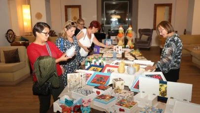 Bodrum Yakaköy Sevgi Sanat Atölyesi 10. Yıl Sergisiyle El Sanatlarını Kutladı