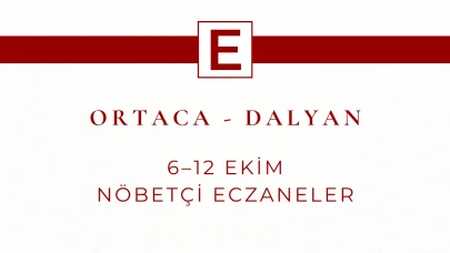 Ortaca ve Dalyan’da 6–12 Ekim Nöbetçi Eczaneler