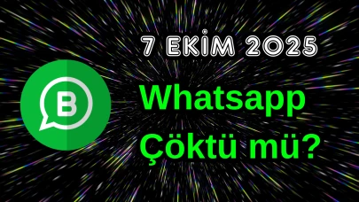 7 Ekim Salı WhatsApp Çöktü mü?