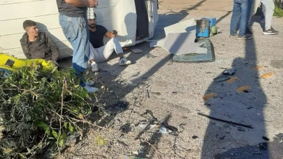 Fethiye’de Feci Trafik Kazası: Yaralılar var (KAZA VİDEOSU)