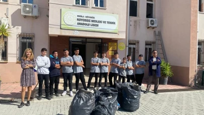 Köyceğiz MTAL’de Çevre Farkındalığı Etkinliği! “Çevremi Korumaya Okulumdan Başlıyorum” Mesajı Verildi