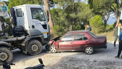 Milas Ortaköy–Türbe Yolunda Kaza: 4 Kişi Yaralandı