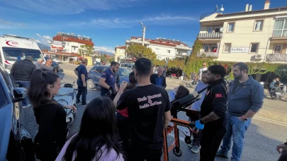 Fethiye’de Motosiklet Kazası: Mustafa Kemal Bulvarı’nda Kadın Sürücü Yaralandı