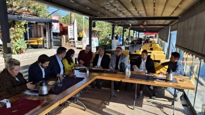 Aydem Bölge Müdürü Fatih Yalçın ile Muhtarlarla Çözüm Toplantısı