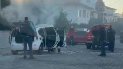 Köyceğiz Gülpınar’da Araç Alev Aldı! Mahalle Ayağa Kalktı